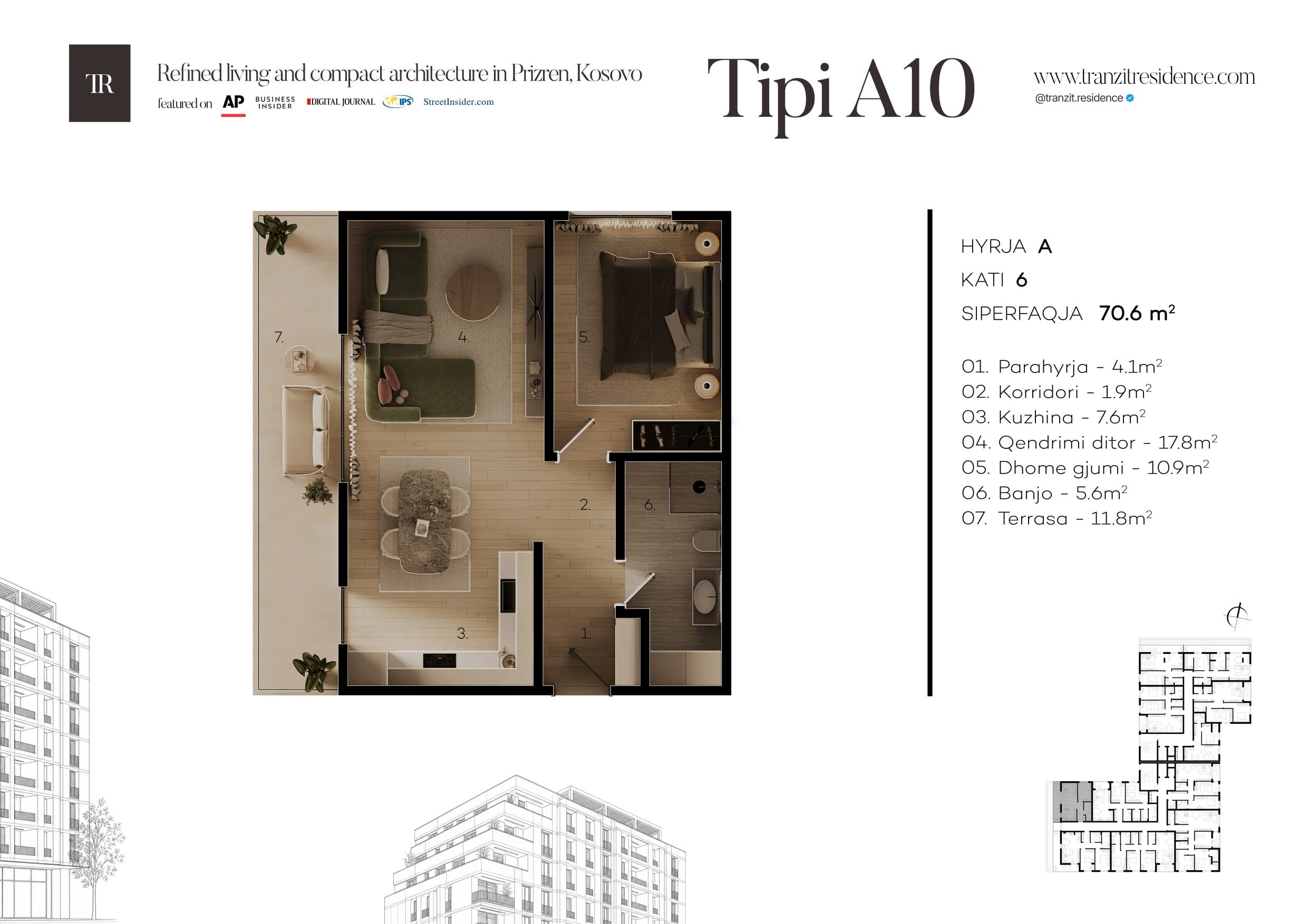 A10 floor plan