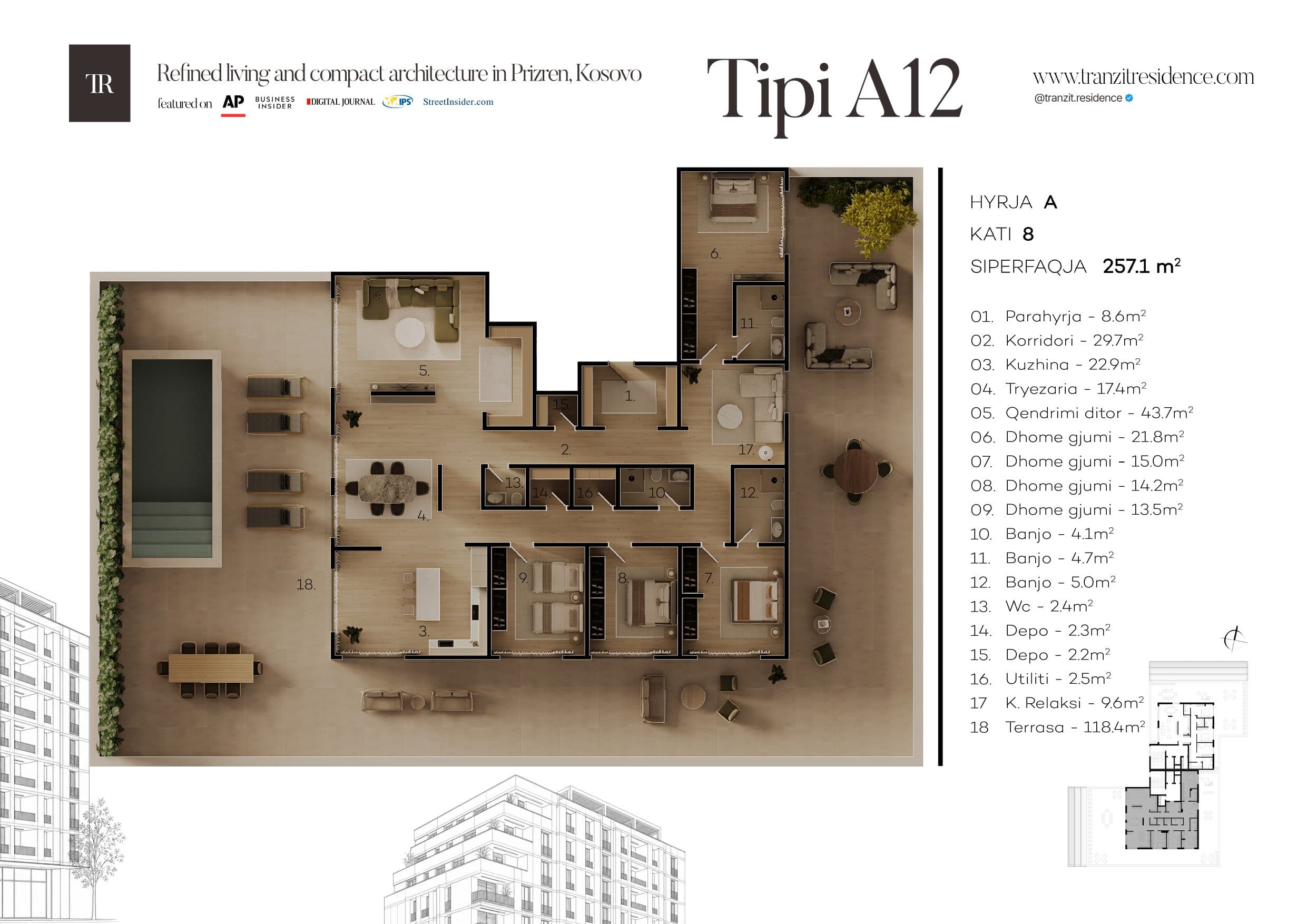 A12 floor plan