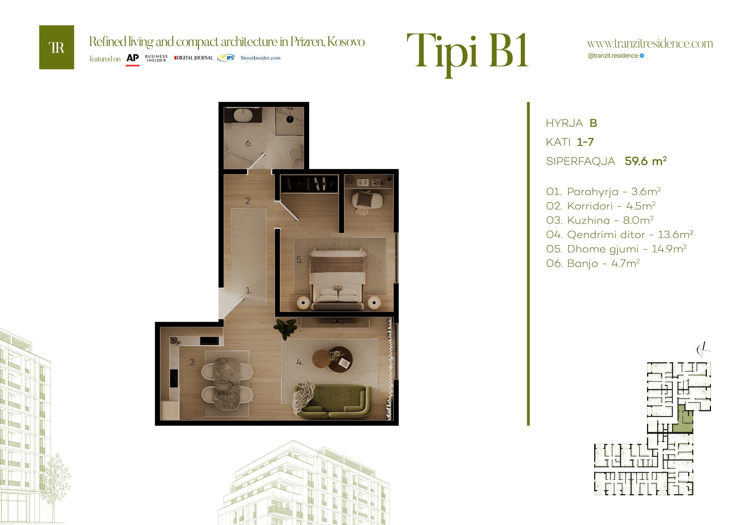 B1 floor plan