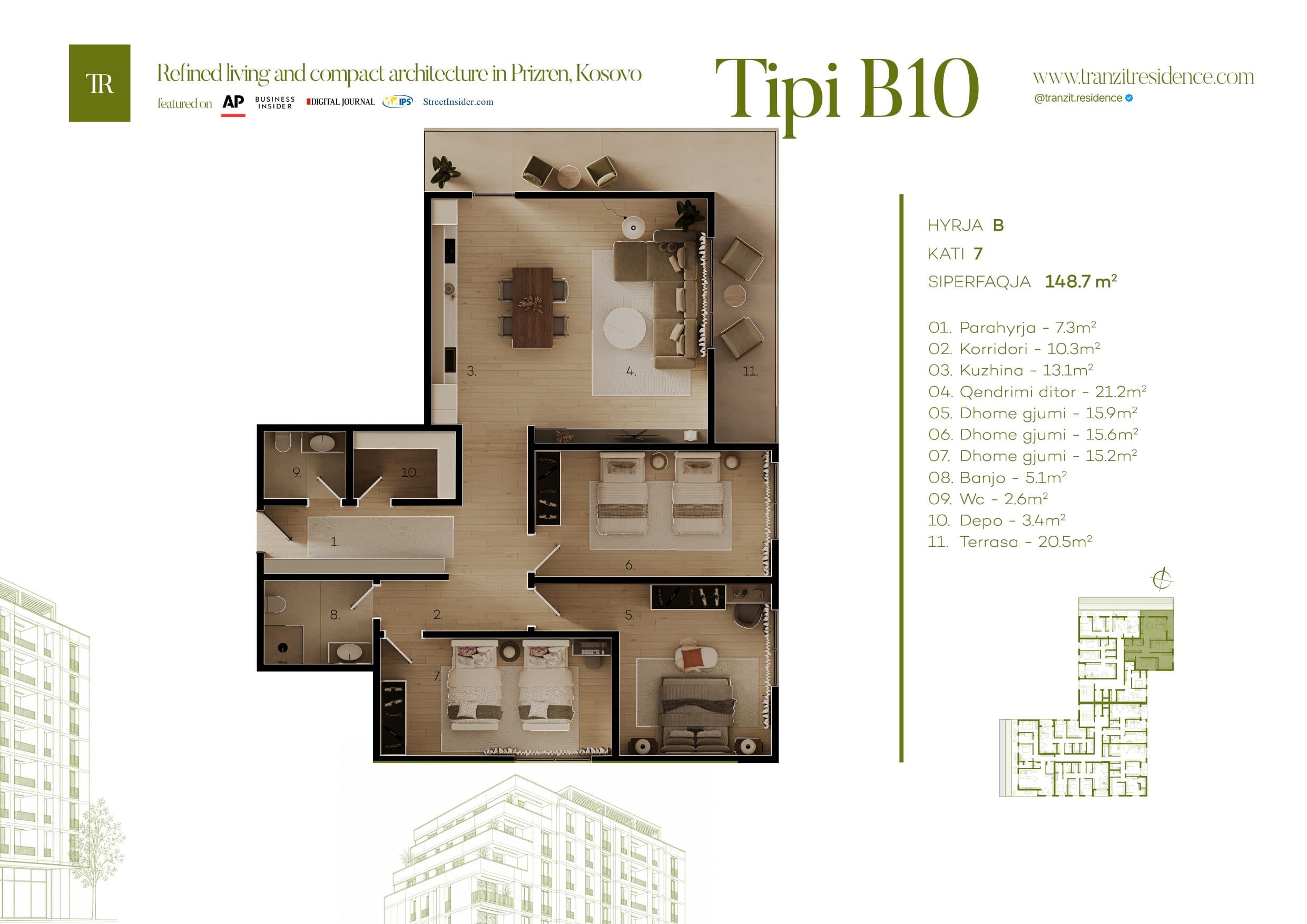 B10 floor plan