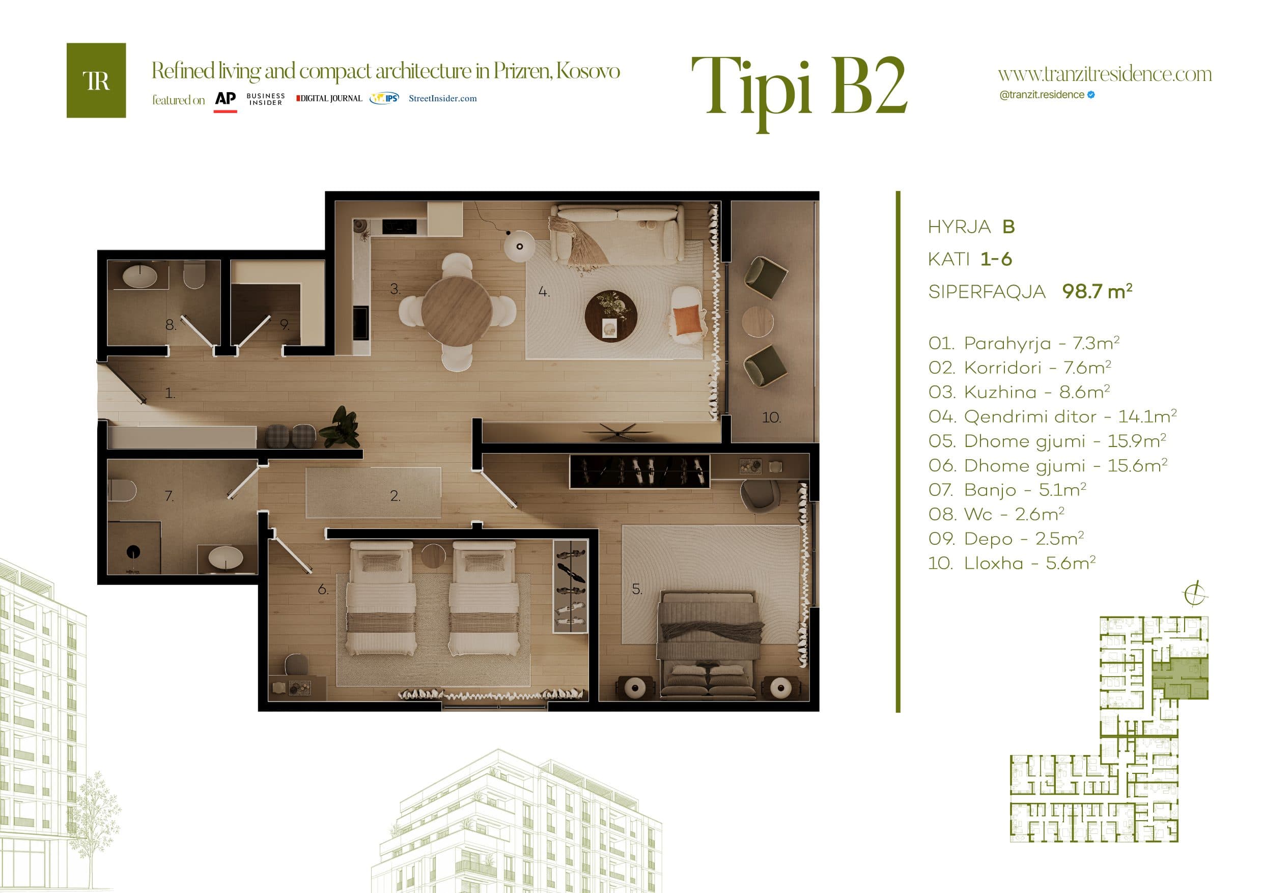 B2 floor plan