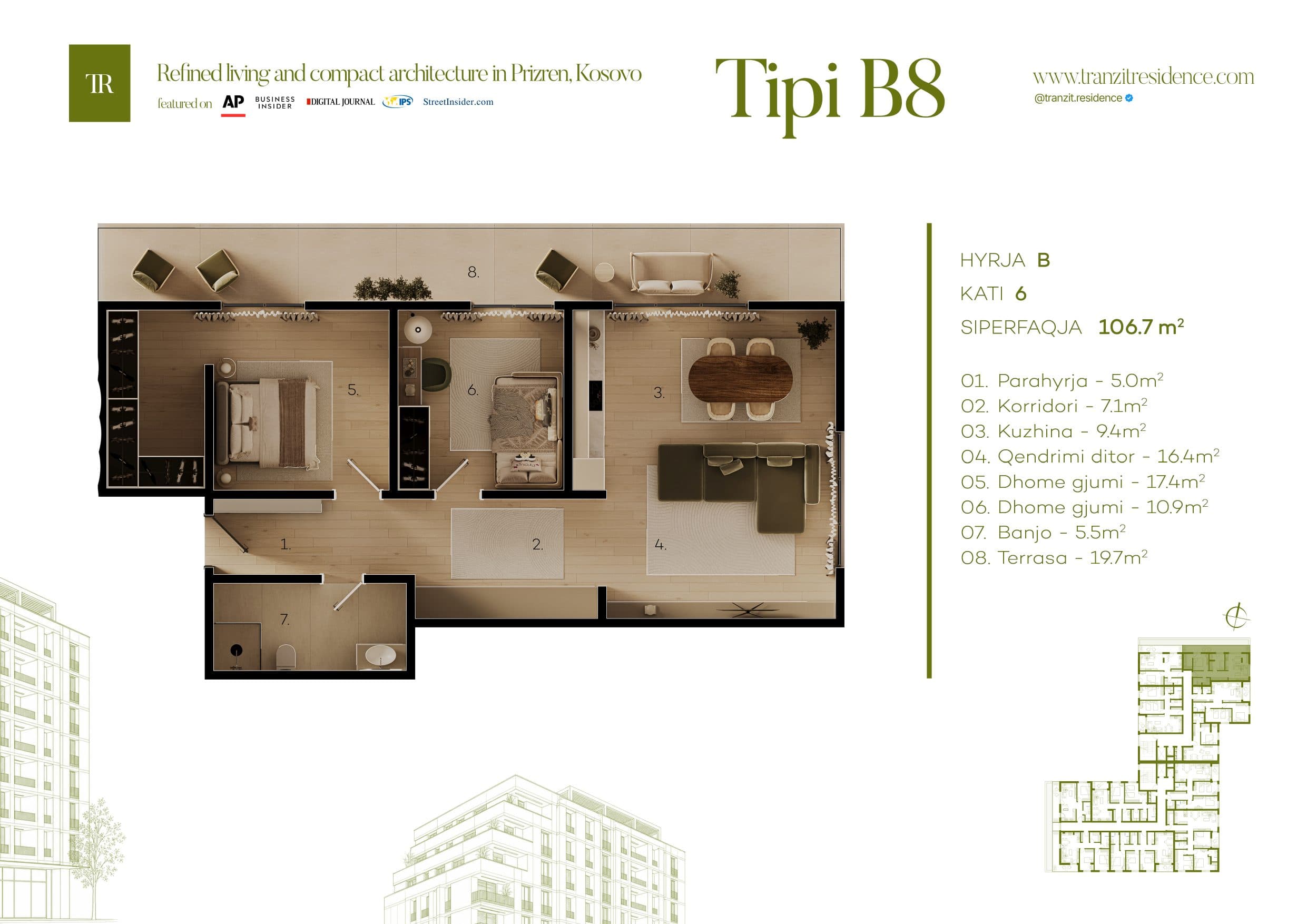 B8 floor plan
