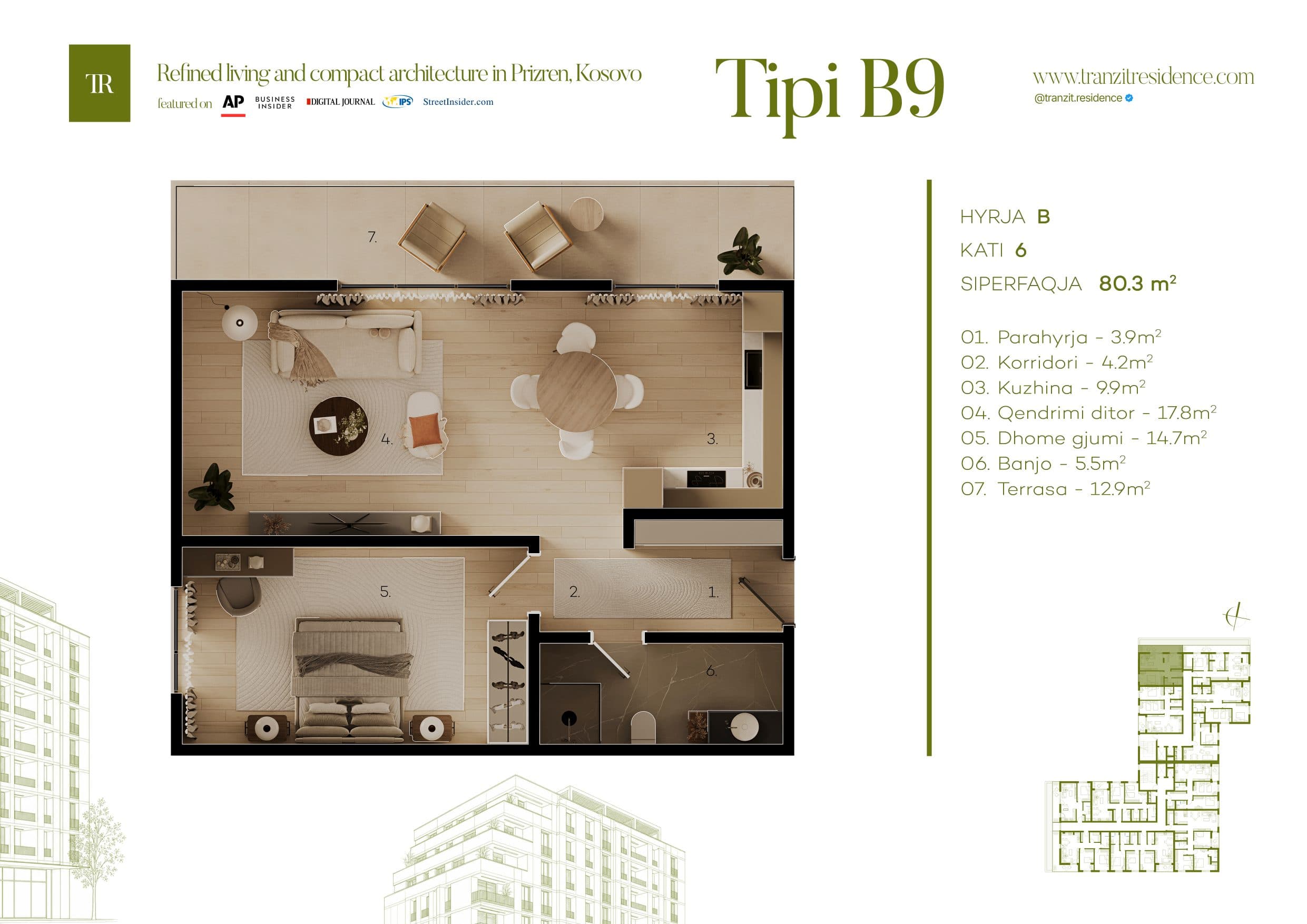 B9 floor plan
